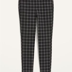 Old Navy Women’s Black Plaid Dress Pants